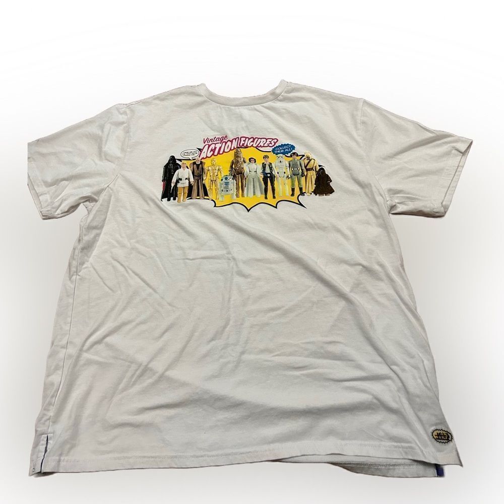 Star Wars Vintage Style Action Figures Tshirt